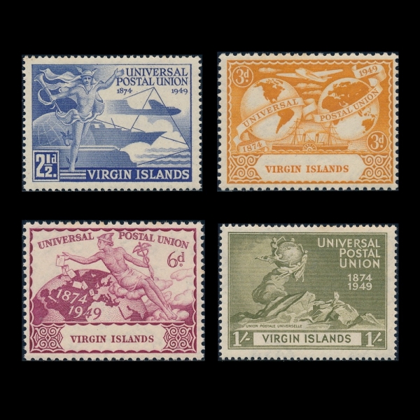 VIRGIN ISLANDS( )-#92~5(4)-UPU(Ϲ  )-1949.10.10