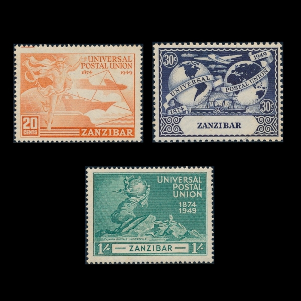 ZANZIBAR(ٸ)-#226~9(4)-UPU(Ϲ  )-1949.10.10