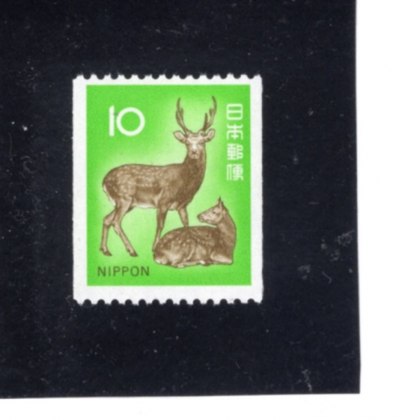 JAPAN(Ϻ)-COIL-#1069a-10y-SIKA DEER(ī 罿)-1972