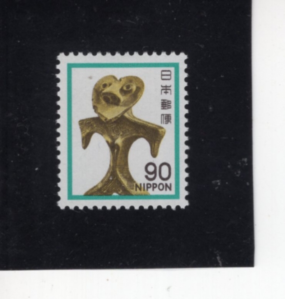 JAPAN(Ϻ)-#1428-90y-HEART-SHAPED FIGURINE(Ʈ  ǱԾ)-1980