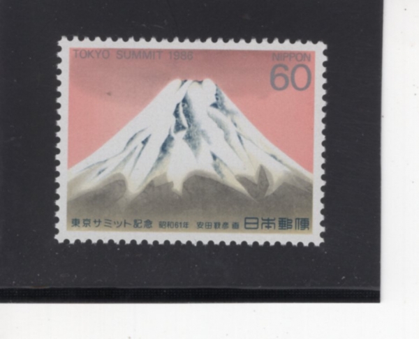 JAPAN(Ϻ)-#1673-60y-MT.FUJI()-1986.5.2