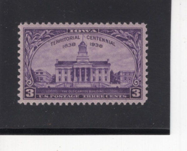 UNITED STATES(̱)-#838-3c-OLD CAPITAL, IOWA CITY(̿  ǻ ǹ)-1938.8.24