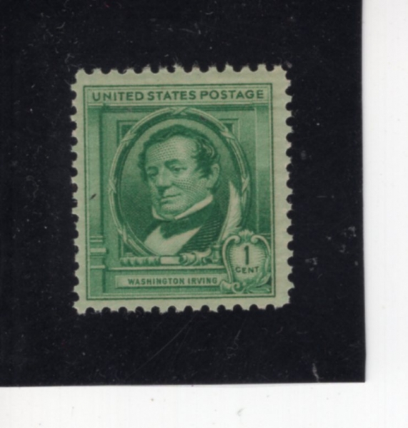 UNITED STATES(̱)-#859-1c-WASHINGTON IRVING( )-1940
