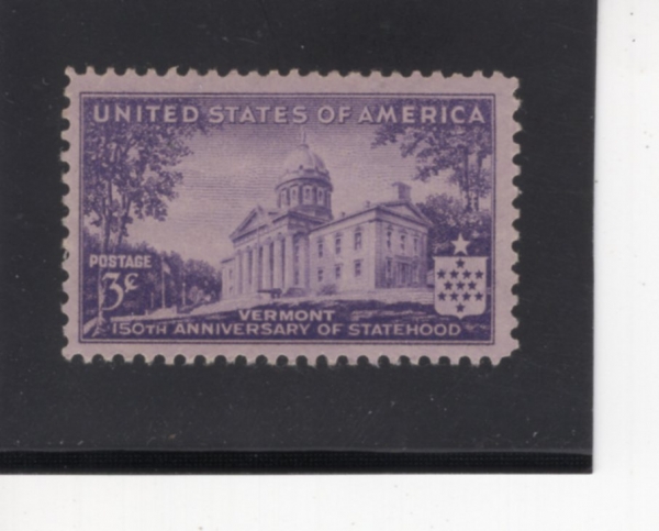 UNITED STATES(̱)-#903-3c-VERMONT CAPITOL, MONTPELIER(Ʈʸ, Ʈ û)-1941.3.4
