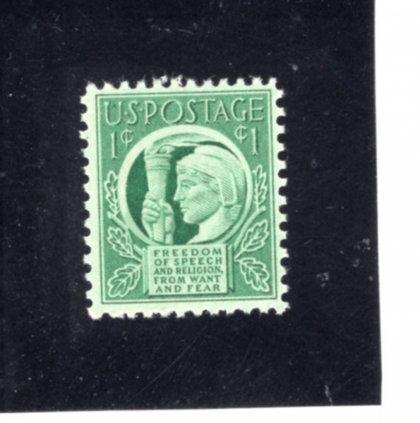 UNITED STATES(̱)-#908-1c-FOUR FREEDOMS(װ )-1943.2.12