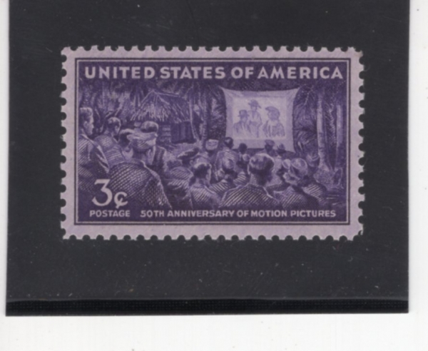 UNITED STATES(̱)-#926-3c-MOTION PICTURE SHOWING FOR THE ARMED FORCES IN SOUTH PACIFIC( 븦   )-1944.10.31