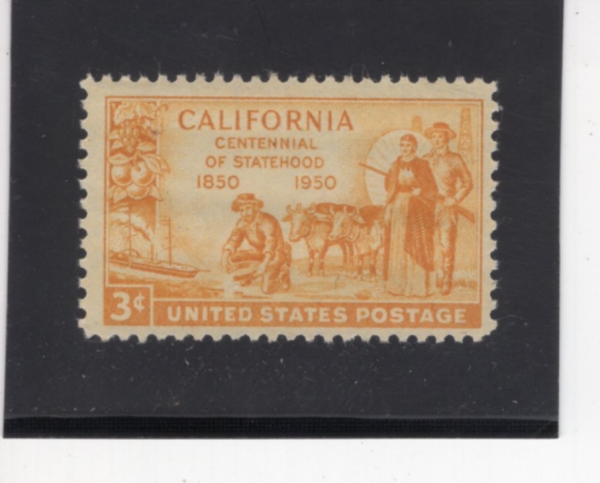 ﻿UNITED STATES(̱)-#997-3c-GOLD MINER, PIONEERS AND S.S. OREGON(ݱ ä, ô, SS )-1950.9.9