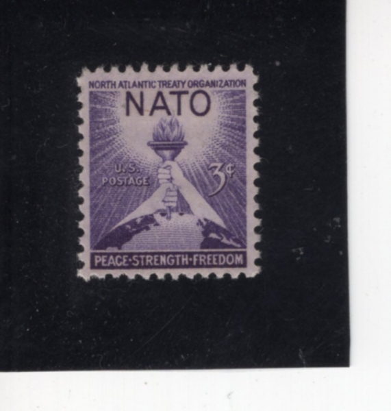 ﻿UNITED STATES(̱)-#1008-3c-TORCH OF LIBERTY AND GLOBE( ȶ, )-1952.4.4