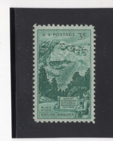﻿UNITED STATES(̱)-#1011-3c-SCULPTURED HEADS ON RUSHMORE(Ʈ ø)-1952.8.11
