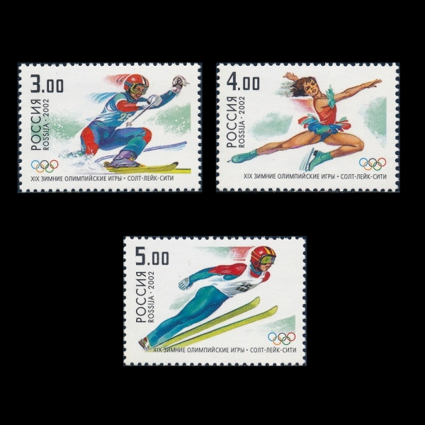 RUSSIA(þ)-#6679~81(3)-2002 WINTER OLYMPICS, SALT LAKE CITY(2002 ø)-2002.1.24