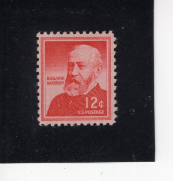 UNITED STATES(̱)-#1045-12c-BENJAMIN HARRISON(ڹ ظ)-1959