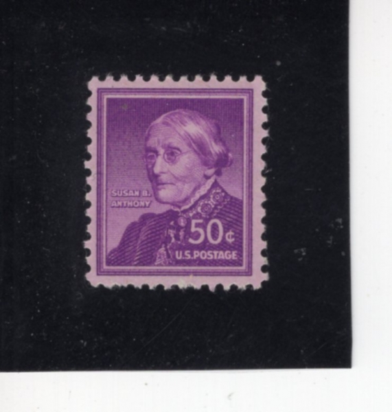 UNITED STATES(̱)-#1051-50c-SUSAN B. ANTHONY( B. ؼ)-1955