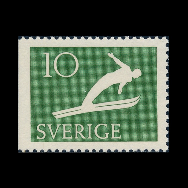 SWEDEN()-#448-10o-SKI JUMP(Ű )-1953.5.27