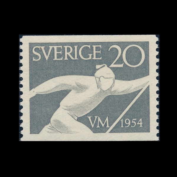 SWEDEN()-#462-20o-SKIER(Ű )-1954.2.13