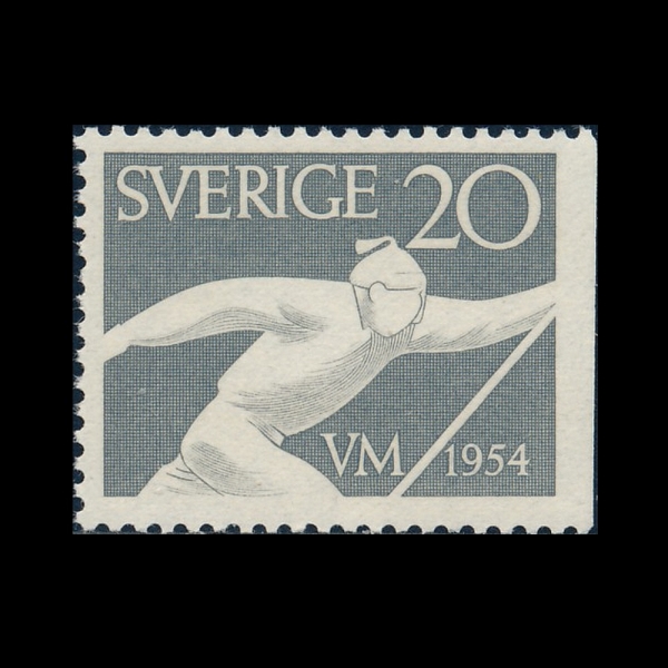 SWEDEN()-#464-20o-SKIER(Ű )-1954.2.13