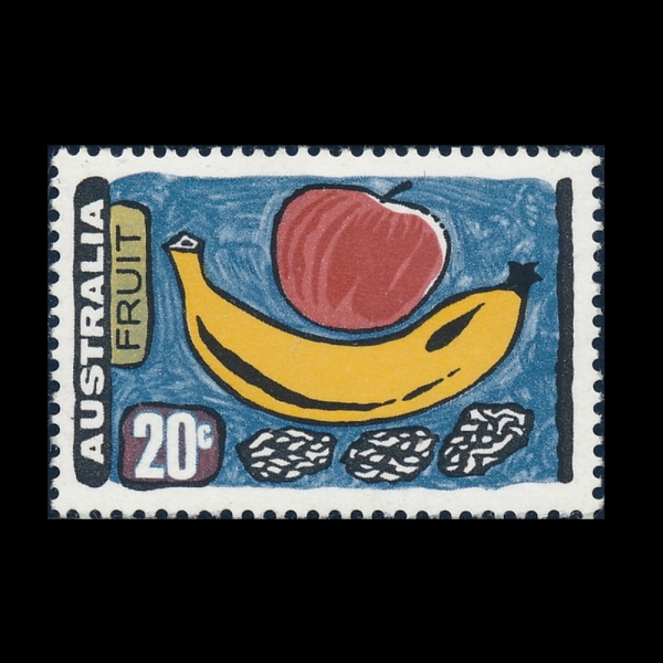 AUSTRALIA(Ʈϸ)-#519-20c-APPLE AND BANANA(, ٳ)-1972.6.14