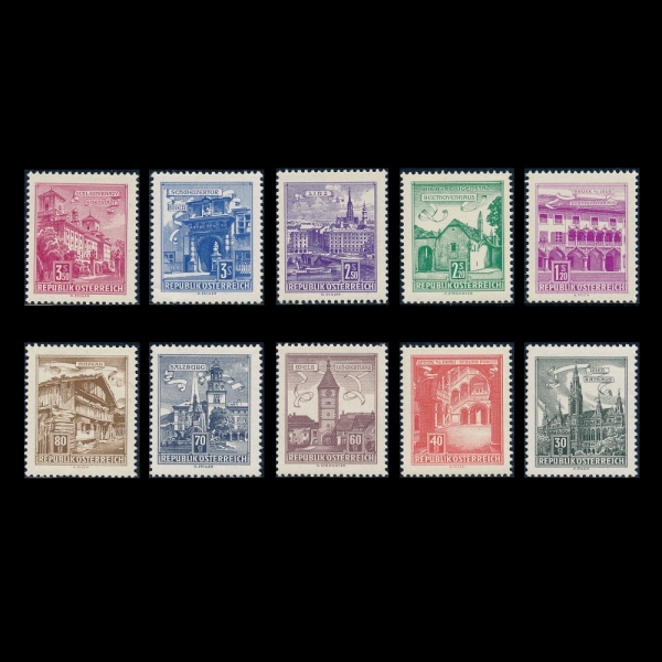 AUSTRIA(Ʈ)-#A176(10)-ARCHITECTURE()-1957~61