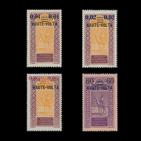 BURKINA FASO(�θ�Ű���ļ�)-#29~32(4��)-CAMEL(��Ÿ)-1922��