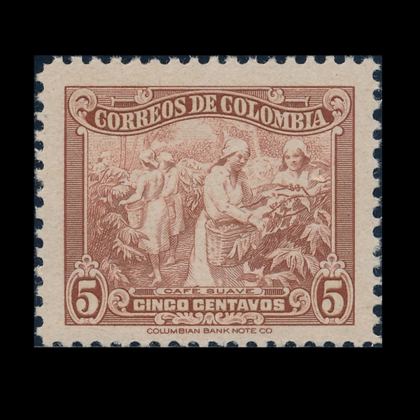 COLOMBIA(�ݷҺ��)-#499-5c-COFFEE PICKING(Ŀ�� ��Ȯ)-1944��