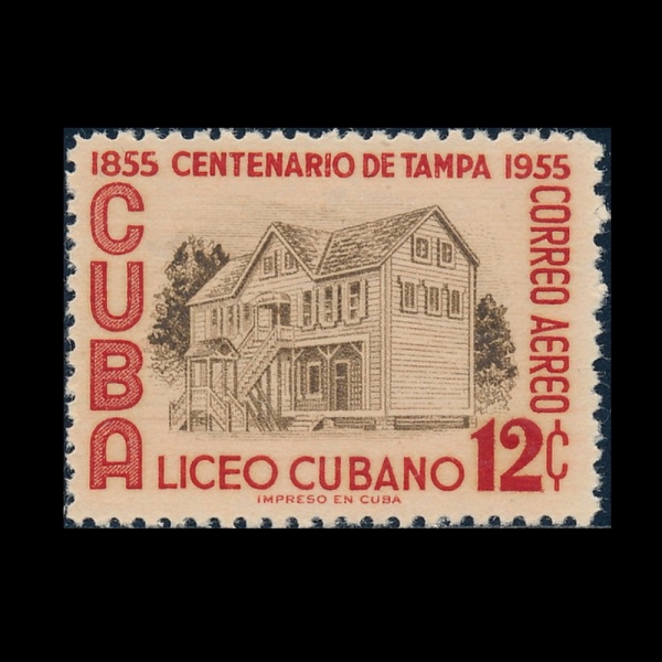 CUBA(����)-#C119-12c-CUBAN MUSEUM, TAMPA, FLA.(���� �ڹ���)-1955.7.1��