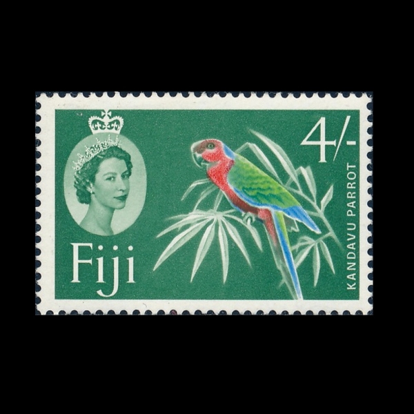 FIJI(����)-#173-4sh-KANDAVU PARROT(��ȫ���޹���)-1959��