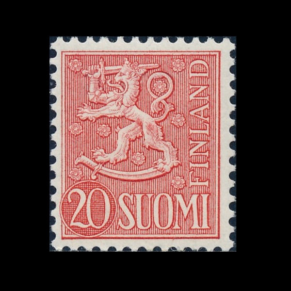 FINLAND(�ɶ���)-#320-20m-ARMS OF FINLAND(�ɶ��� ����)-1956��