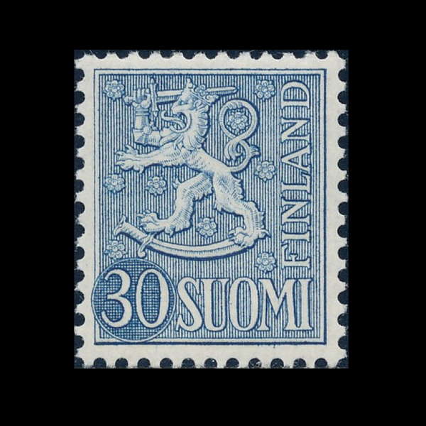 FINLAND(�ɶ���)-#323-30m-ARMS OF FINLAND(�ɶ��� ����)-1956��