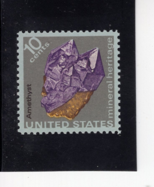 UNITED STATES(�̱�)-#1540-10c-AMETHYST(�ڼ���)-1974.6.13��