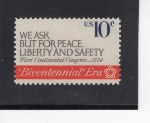 UNITED STATES(�̱�)-#1544-10c-AMERICAN REVOLUTION BICENTENNIAL(�̱� 200�ֳ�)-1974.7.4��