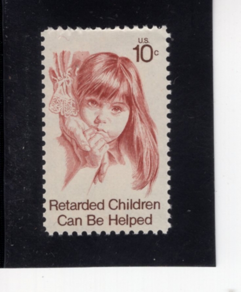 UNITED STATES(�̱�)-#1549-10c-RETARDED CHILD(���� �����)-1974.10.12��