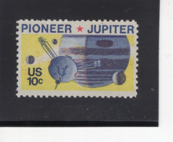 UNITED STATES(�̱�)-#1556-10c-PIONEER 10 PASSING JUPITER(���̿��Ͼ� 10ȣ)-1975��