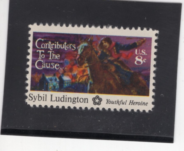 UNITED STATES(�̱�)-#1559-10c-SYBIL LUDINGTON(�ú� ������)-1975.3.25��