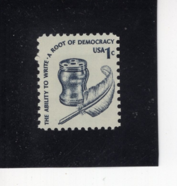 UNITED STATES(�̱�)-#1581-1c-INKWELL AND QUILL(��ũ��, ��)-1975��