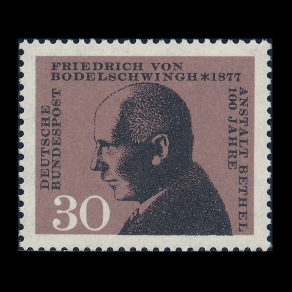 GERMANY(����)-#973-30pf-Friedrich Von Bodelschwingh(�����帮�� \"������\" �� ����������)-1967.7.1��