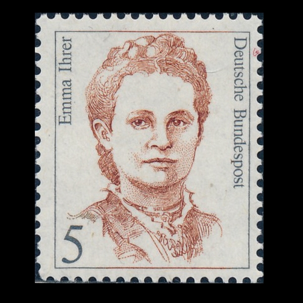 GERMANY(����)-#1475-5pf-EMMA IHRER(���� ���̷�)-1989.2.9��