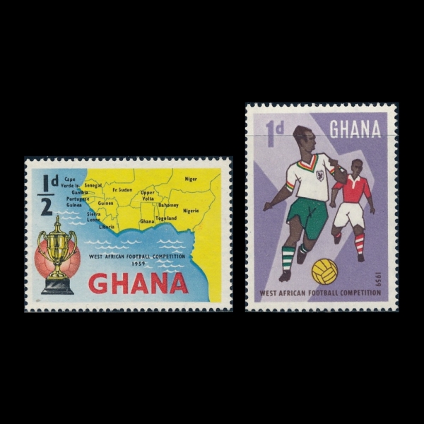 GHANA(����)-#61~2(2��)-WEST AFRICAN SOCCER COMPETITIONS(��������ī �౸ ����)-1959.10.15��