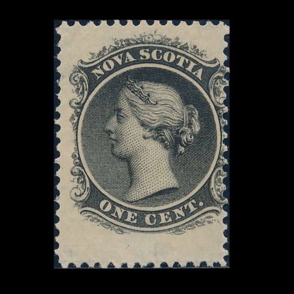 NOVA SCOTIA(��ٽ��ڻ�)-#8-1c-QUEEN VICTORIA(���丮�� ����)-1860��