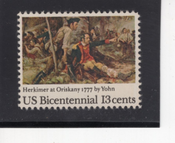 UNITED STATES(�̱�)-#1722-13c-HERKIMER AT ORISKANY, BY YOHN(��, \
