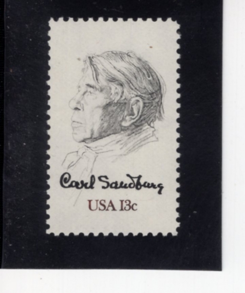 UNITED STATES(�̱�)-#1731-13c-CARL SANDBURG, BY WILLIAM A. SMITH(������ A. ���̽�, Į �������)-1978.1.6��