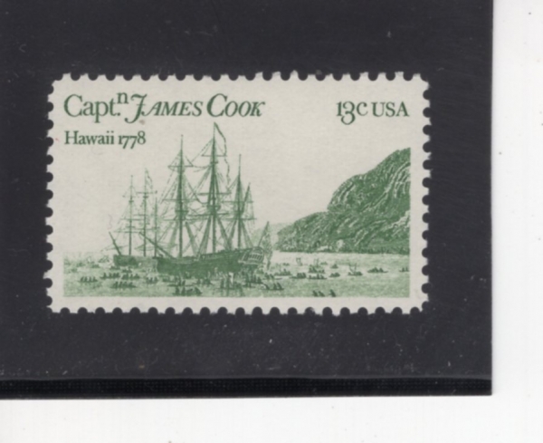 UNITED STATES(�̱�)-#1733-13c-\"RESOLUTION\" AND \"DISCOVERY\", BY JOHN WEBBER(�� ����, �����ǡ��� ���߰ߡ�)-1978.1.20��