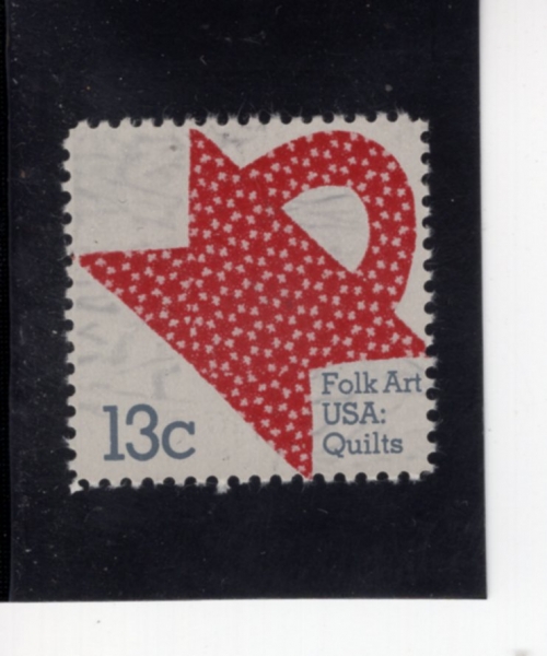 UNITED STATES(�̱�)-#1747-13c-AMERICAN FOLK ART AND QUILTS BASKET DESIGN(���� �ٱ��� ��Ʈ ������)-1978.3.8��