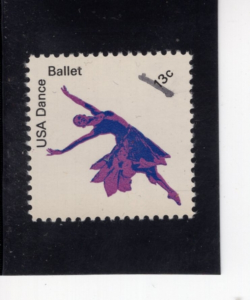 UNITED STATES(�̱�)-#1749-13c-BALLET(�߷�)-1978.4.26��