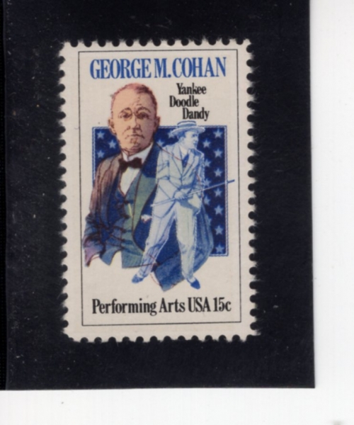 UNITED STATES(�̱�)-#1756-15c-GEORGE M. COHAN, \"TANKEE DOODLE DANY\" AND STARS(���� ����Ŭ ����, ��Ű �ε� ����, ��)-1978��