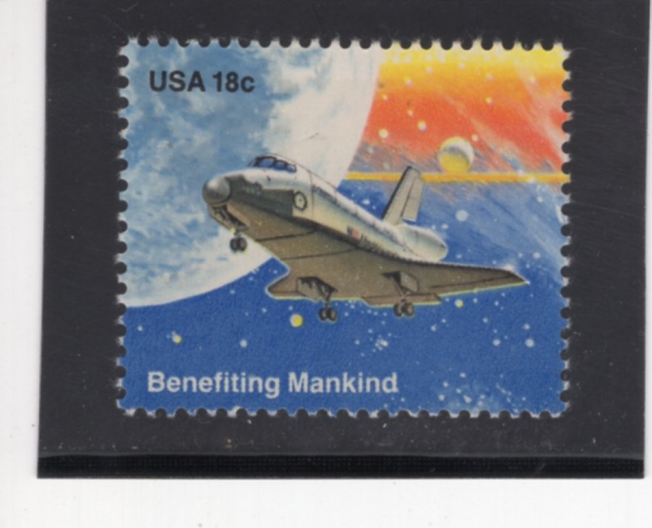 UNITED STATES(�̱�)-#1918-18c-COLUMBIA SPACE SHUTTLE(�����̽� ��Ʋ �ݷҺ��)-1981.5.21��