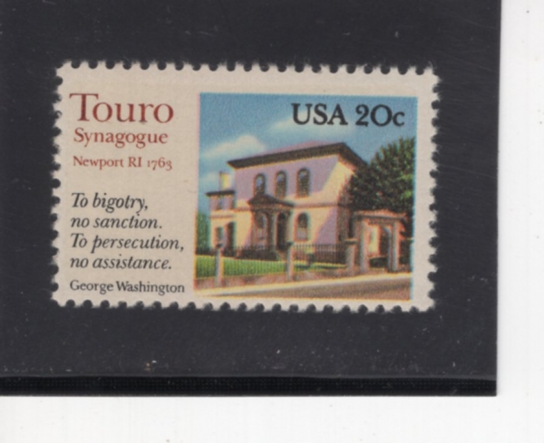 UNITED STATES(�̱�)-#2017-20c-TOURO SYNAGOGUE(���� �ó�����)-1982.8.22��