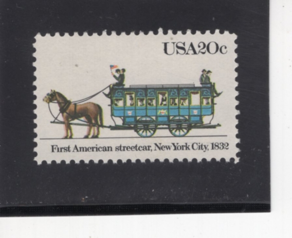 UNITED STATES(�̱�)-#2059-20c-STREETCARS(��Ʈ��Ʈī)-1983.10.8��