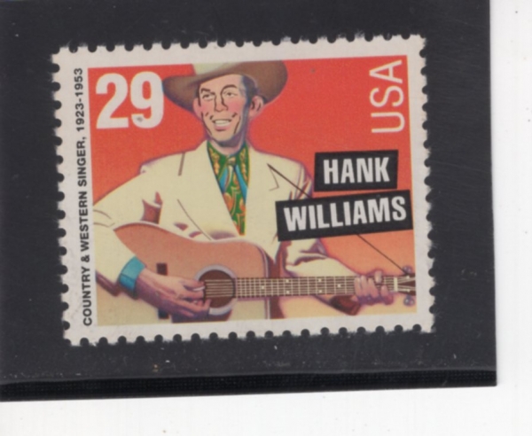 UNITED STATES(�̱�)-#2723-29c-HANK WILLIAMS(��ũ ��������)-1993.6.16��