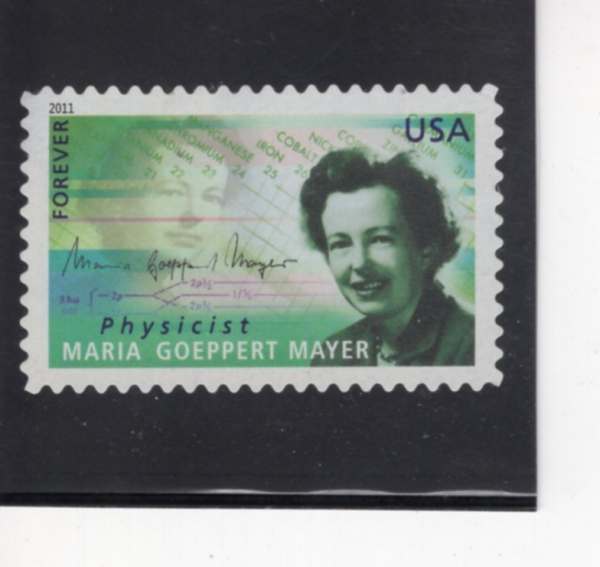 UNITED STATES(�̱�)-#4543-44c-MARIA GOEPPERT MAYER(������ ����Ʈ ���̾�)-2011.6.16��