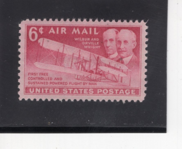 UNITED STATES(�̱�)-#C45-6c-WIBUR & ORVILLE WRIGHT AND THEIR PLANE(����Ʈ ����, �����)-1949.12.17��