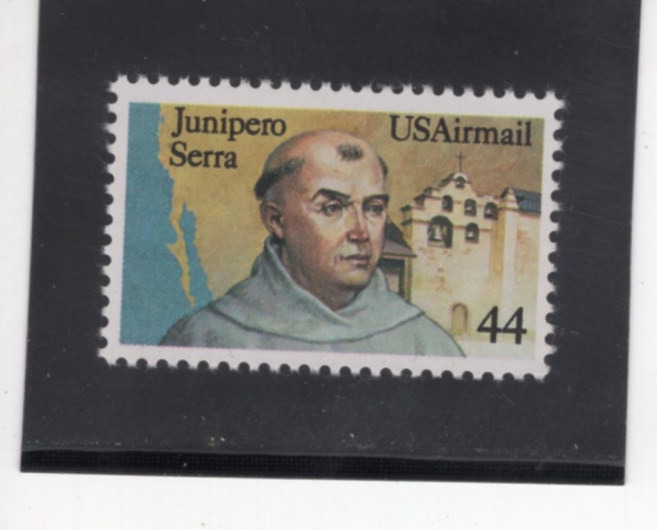 UNITED STATES(�̱�)-#C116-44c-FR.JUNIPERO SERRA(�Ĵ���� ����)-1985.8.22��